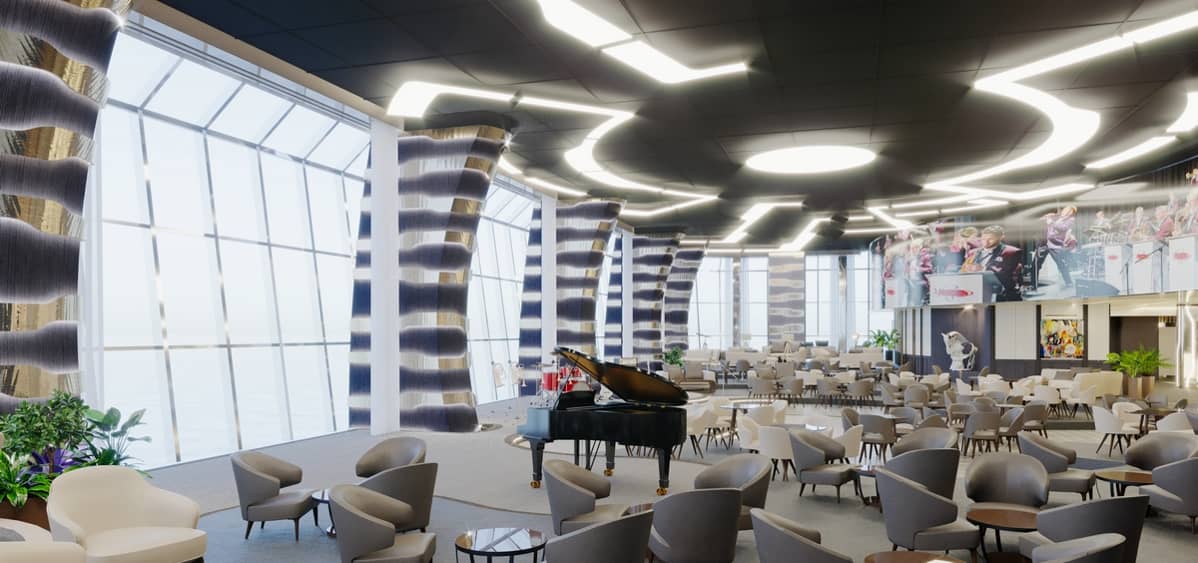 2- CAROUSEL LOUNGE <br> LIVE SHOWS WITH OCEAN VIEWS