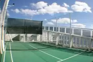 Court de paddle-tennis