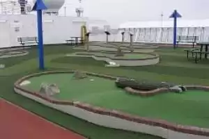 Parcours de minigolf