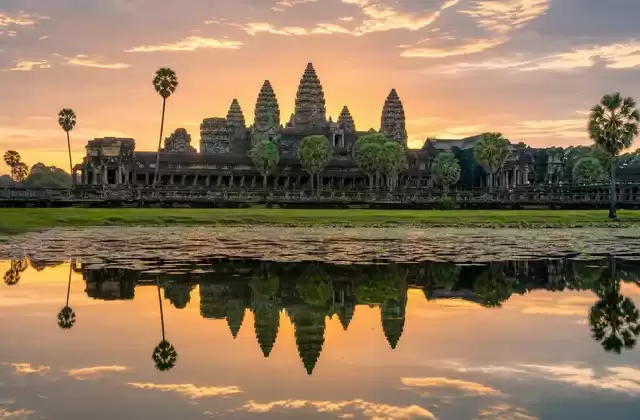 Angkor Wat at dawn