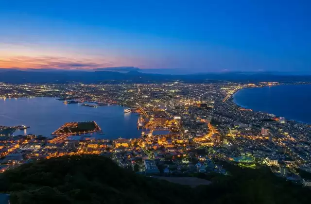 From Mount Hakodate