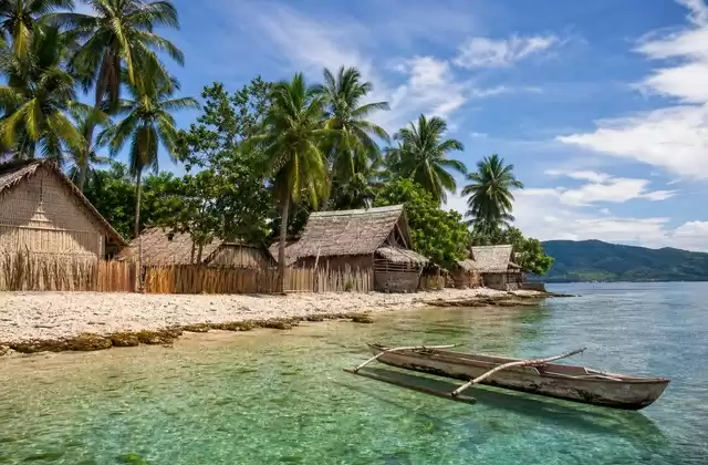 Dans les îles Trobriand