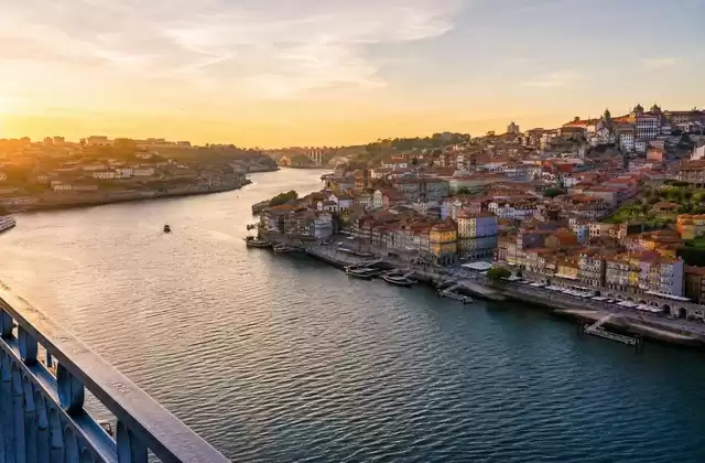 Depuis le pont Dom-Luís à Porto