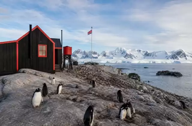 Port Lockroy's "Penguin Post Office"