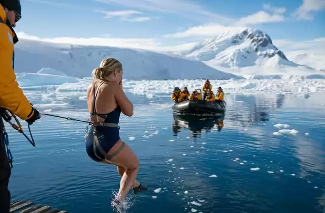The closely supervised Polar Plunge