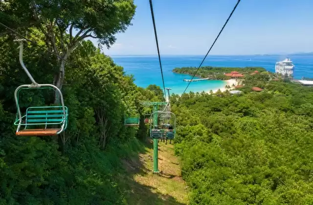 Mahogany Bay chairlift