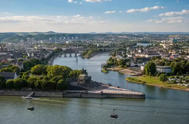 Deutsches Eck in Koblenz