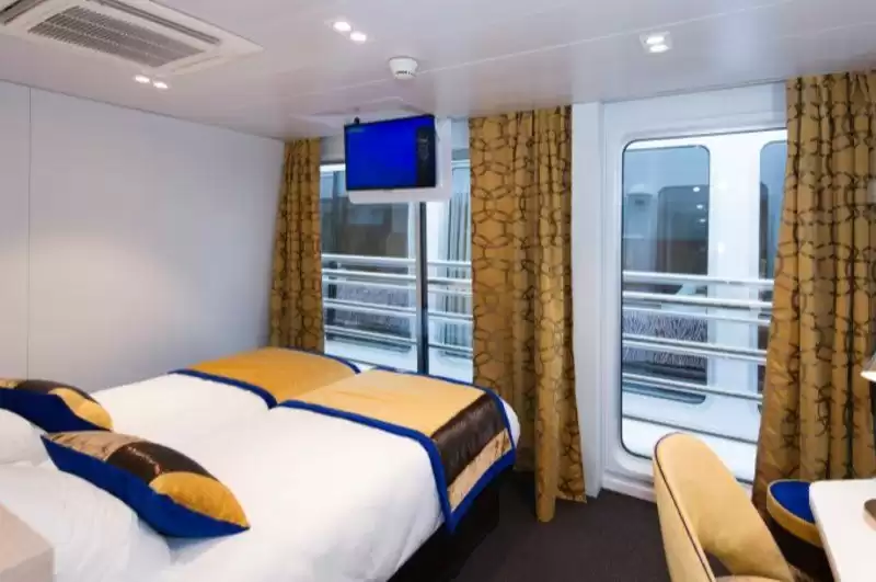 Cabine vue mer pont principal