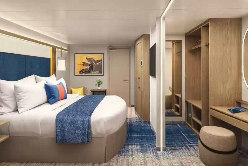 Infinite Spacious Cabin with Balcony and Ocean View