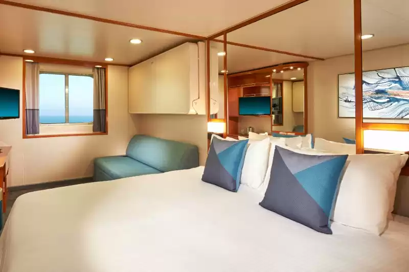 Outside family stateroom