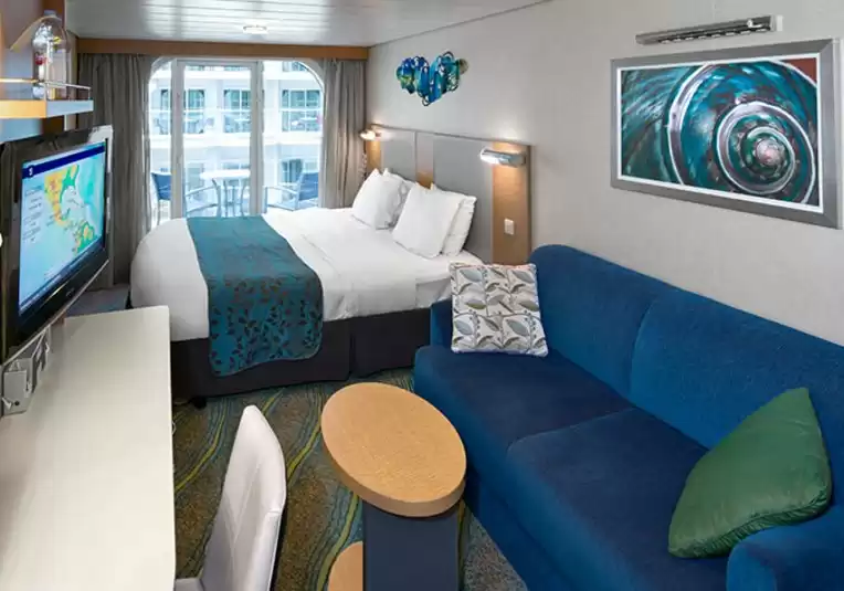 Boardwalk View Balcony Stateroom