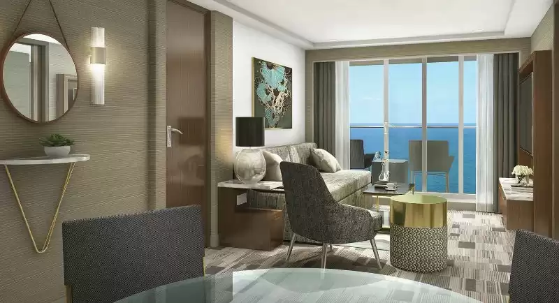 Penthouse suite with large balcony (Stern)