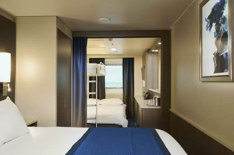 Outside family stateroom
