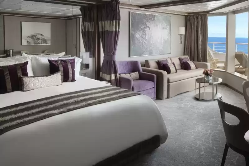 Suite Penthouse deluxe avec grand balcon vue sur Proue