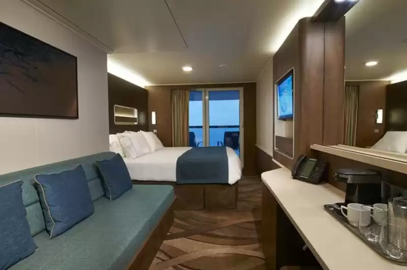 Family stateroom with balcony