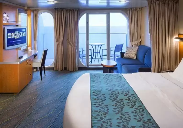 Ultra Spacious Ocean View Balcony Stateroom