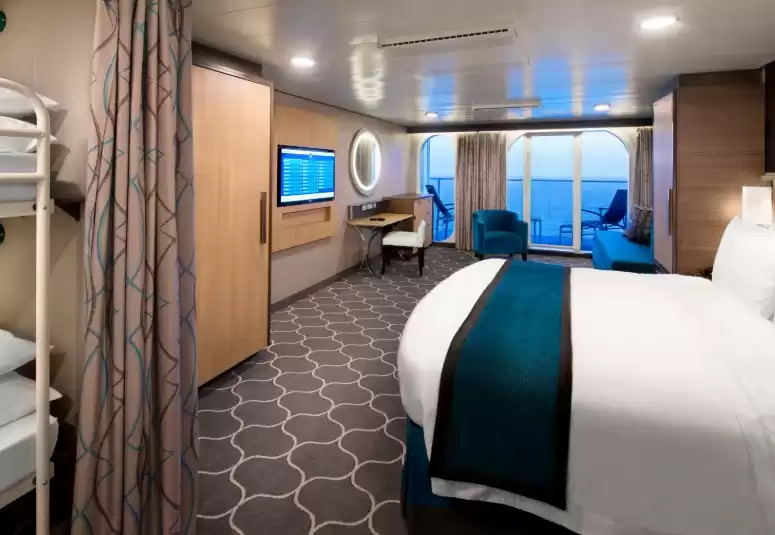 Ultra Spacious Ocean View Balcony Stateroom