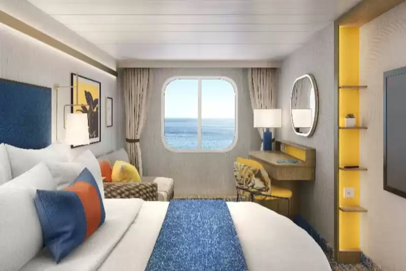 Cabine avec vue sur la mer