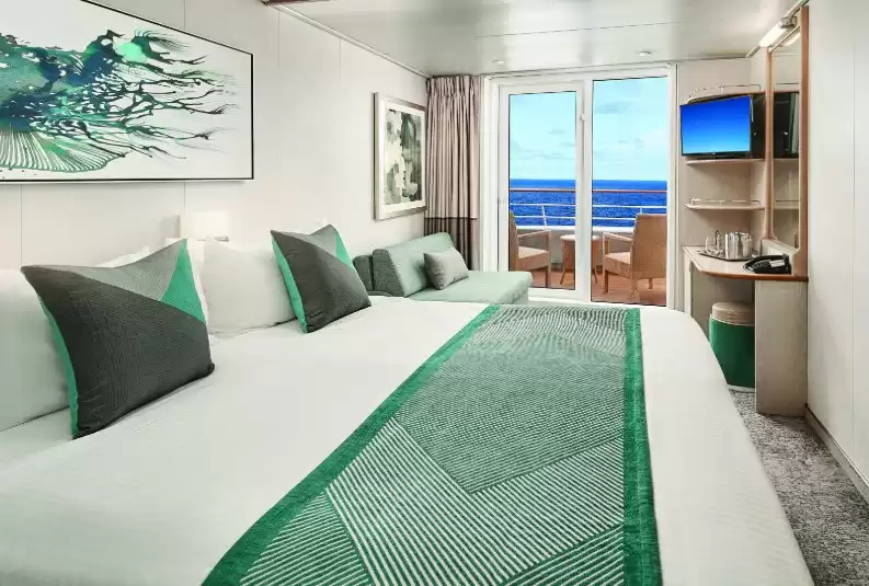 Cabine Balcon vue sur Proue