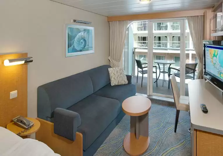 Central Park View Balcony Stateroom