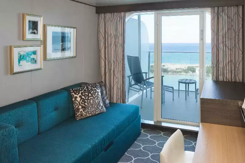 Ocean View Balcony Stateroom with Large Balcony