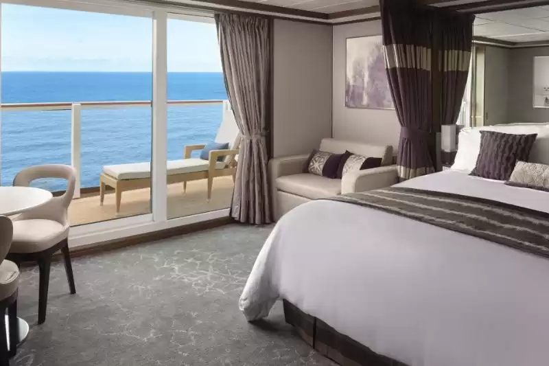 Suite Penthouse arrière avec grand balcon