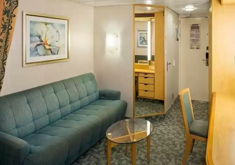 Spacious Ocean View Balcony Stateroom – Sunset View