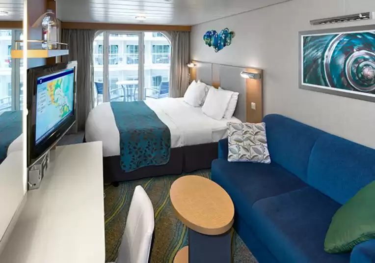 Boardwalk View Balcony Stateroom