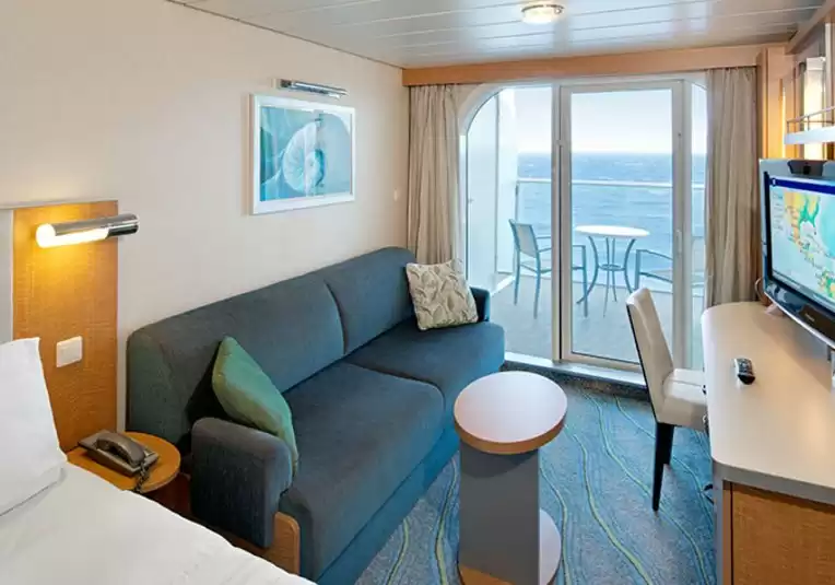 Ocean View Balcony Stateroom with Large Balcony