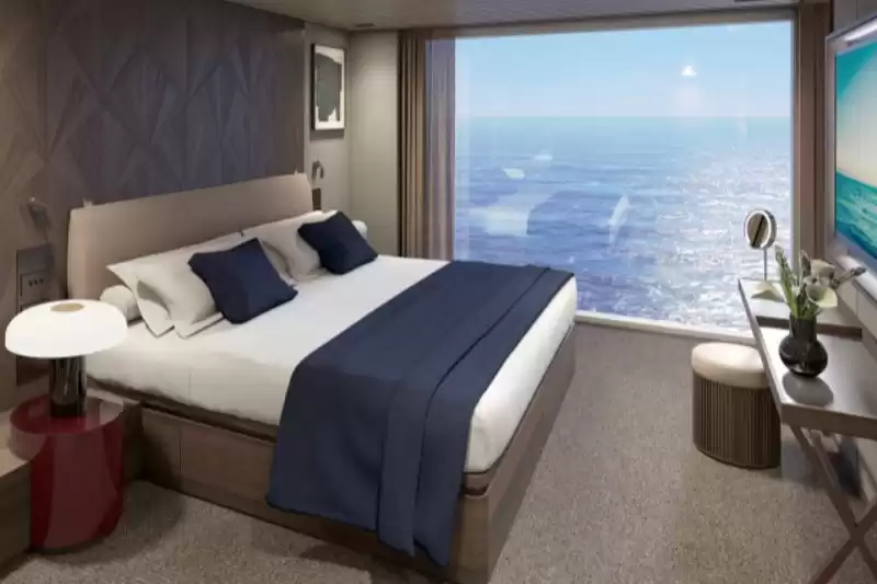 Owner's Suite The Haven arrière avec chambre principale et grand balcon