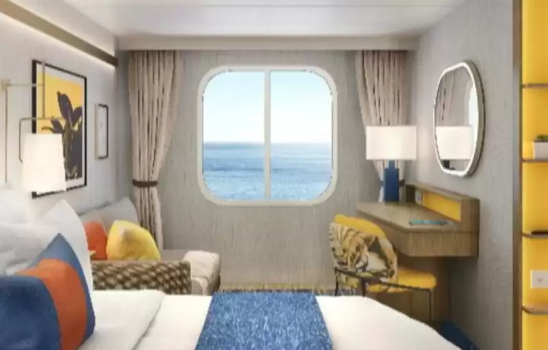 Cabine vue mer quadruple garantie